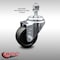 Service Caster 3 Inch SS Soft Rubber Wheel Swivel 12mm Threaded Stem Caster SCC-SSTS20S314-SRS-M1215 - alternate 5